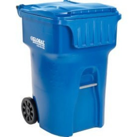 OTTO ENVIRONMENTAL SYSTEMS GEC&#153; Mobile Trash Container, 95 Gallon Blue 9954444F-B43